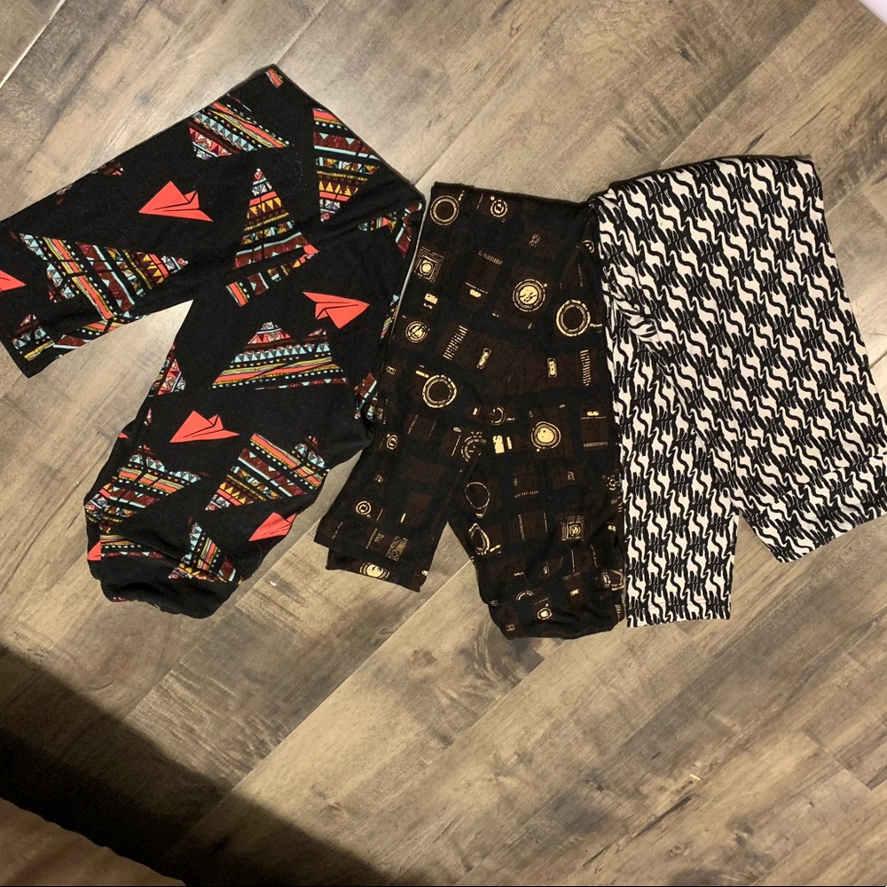 LulaRoe tween lot of leggings